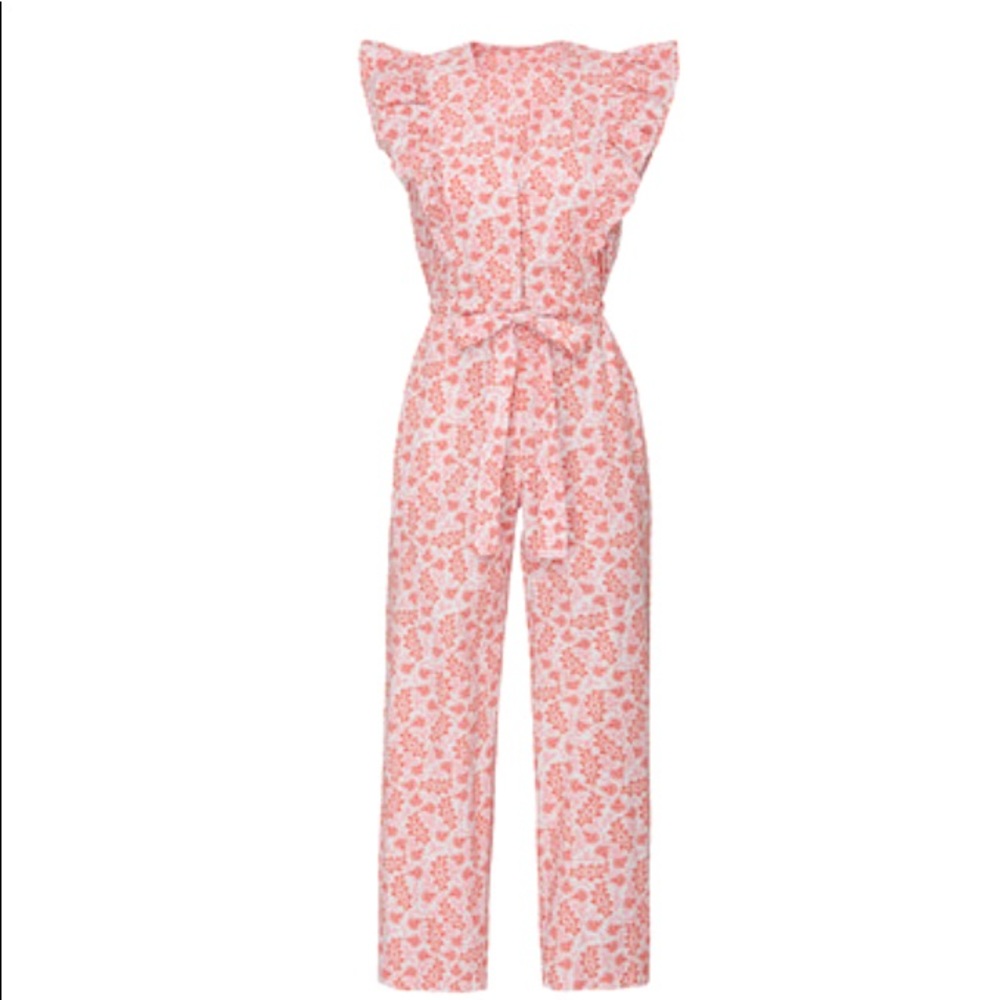 Rebecca Taylor La Vie Wave Paisley Jumpsuit